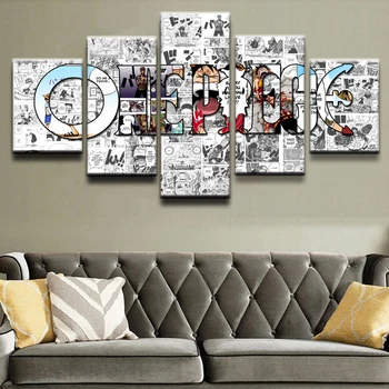 Poster Top-Rated Canvas Printed Large Painting Frame Home Decorative 5 Pieces One Piece Logo Wall Art Pictures For Living Room
Poster Top-Rated Canvas Printed Large Painting Frame Home Decorative 5 Pieces One Piece Logo Wall Art Pictures For Living Room