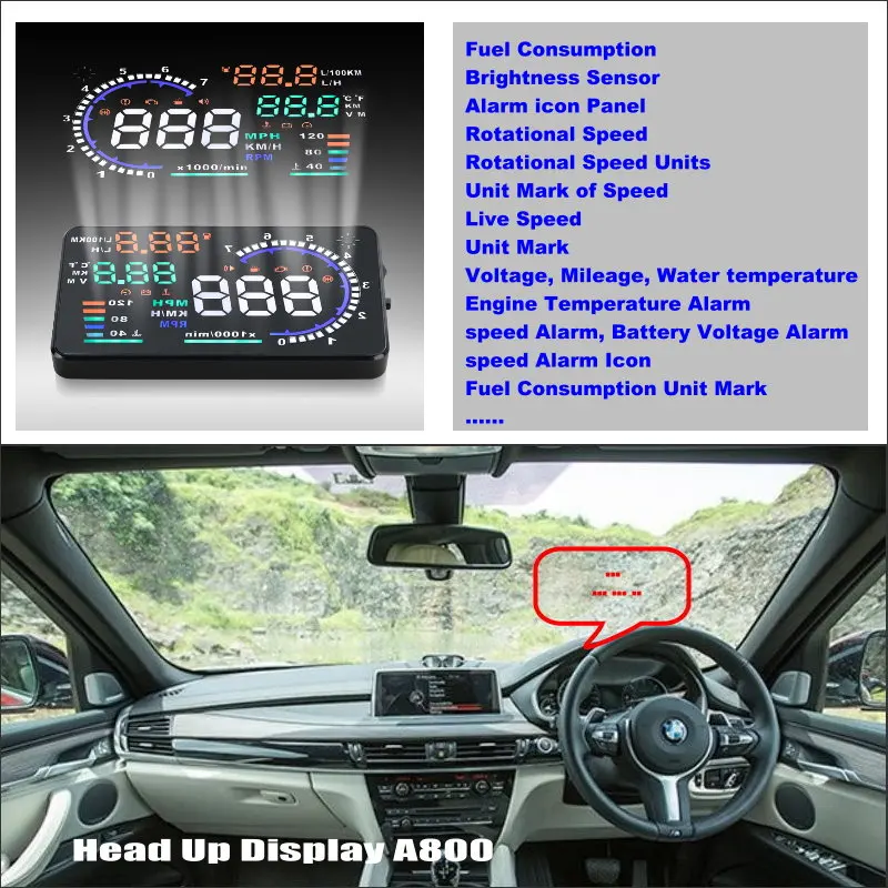 Liislee Car HUD Safe Drive Display For BMW X6 / X6 M Power E71 F16 - Refkecting Windshield Head Up Display Screen Projector
Liislee Car HUD Safe Drive Display For BMW X6 / X6 M Power E71 F16 - Refkecting Windshield Head Up Display Screen Projector