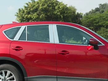 Car styling stainless steel window pillar trim car sticker for Mazda CX-5 2013-2016 car accessories
Car styling stainless steel window pillar trim car sticker for Mazda CX-5 2013-2016 car accessories