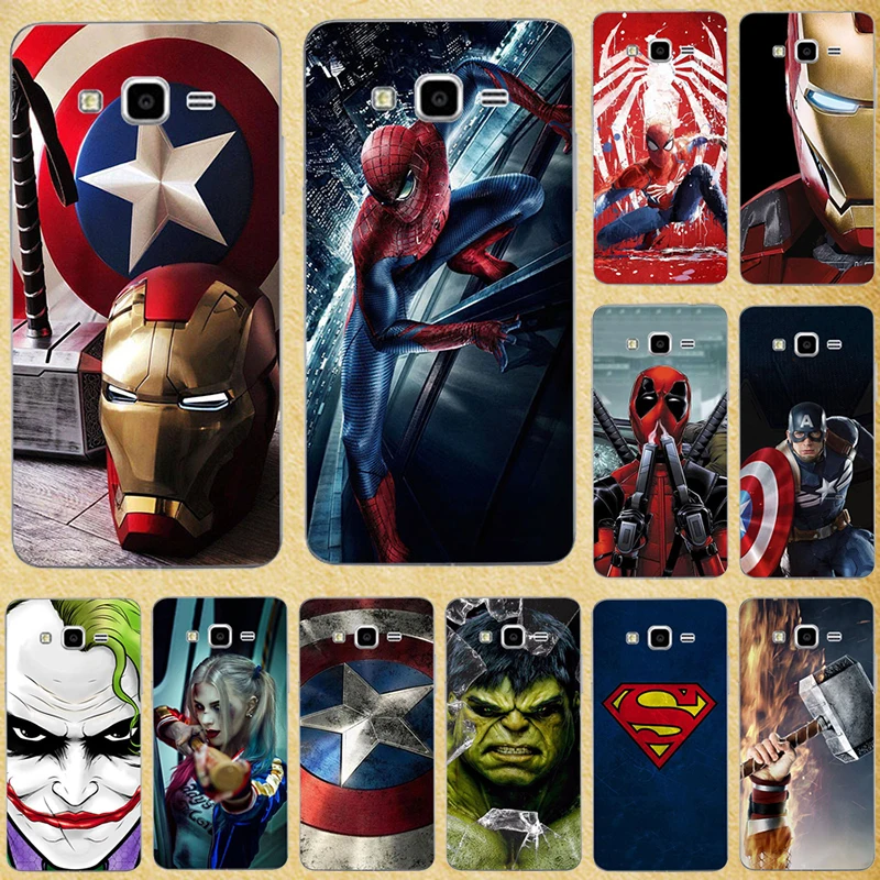 

Super Hero Phone Case Cover for Samsung Galaxy Core Prime G360 G3608 G360F G360H G361 G361F G361H VE SM-G361H Back Cover Bags