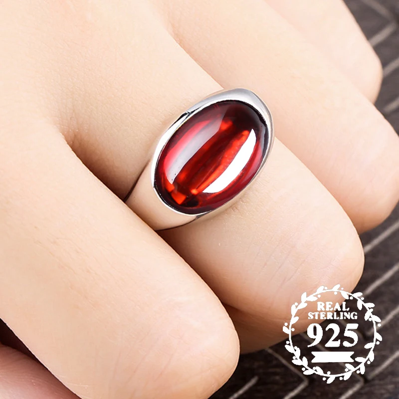 10*14mm NOT FAKE S925 Sterling Silver Australia Ruby Rings good taste Rings handicraft Gemstone Retro Chalcedony
10*14mm NOT FAKE S925 Sterling Silver Australia Ruby Rings good taste Rings handicraft Gemstone Retro Chalcedony