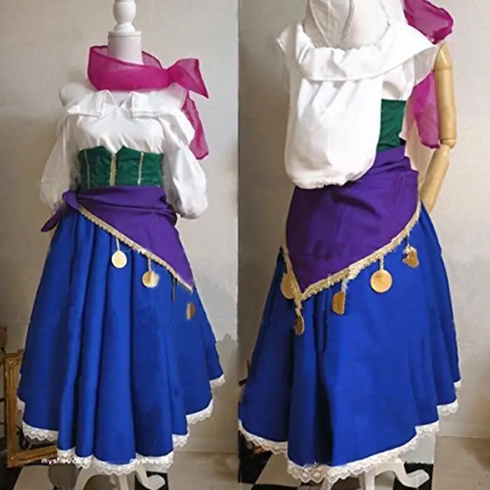 The Hunchback of Notre Dame Esmeralda Dress Cosplay Costume Adult Halloween Costumes
The Hunchback of Notre Dame Esmeralda Dress Cosplay Costume Adult Halloween Costumes