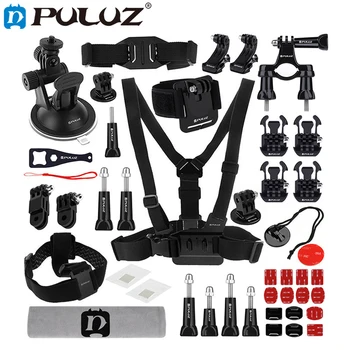 PULUZ 45 in 1 Accessories Storage Bag Handlebar Mount for GoPro HERO 6 5 4 Session 4 3 + 3 for Xiaoyi 4k Action Camera
PULUZ 45 in 1 Accessories Storage Bag Handlebar Mount for GoPro HERO 6 5 4 Session 4 3 + 3 for Xiaoyi 4k Action Camera