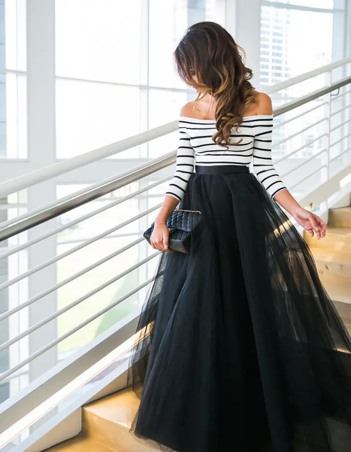 Sexy Women Tulle Lace Ball gown dress Cocktail Party Prom Long dress Striped Off Shoulders Long Sleeves Tulle Dress
Sexy Women Tulle Lace Ball gown dress Cocktail Party Prom Long dress Striped Off Shoulders Long Sleeves Tulle Dress