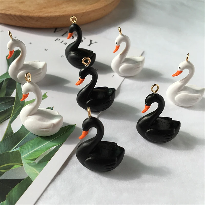 3pcs Cute Cartoon Swan Resin Toy Pendant Findings Diy Personality Earrings Necklace Pendant Jewelry Accessories Making F416
3pcs Cute Cartoon Swan Resin Toy Pendant Findings Diy Personality Earrings Necklace Pendant Jewelry Accessories Making F416