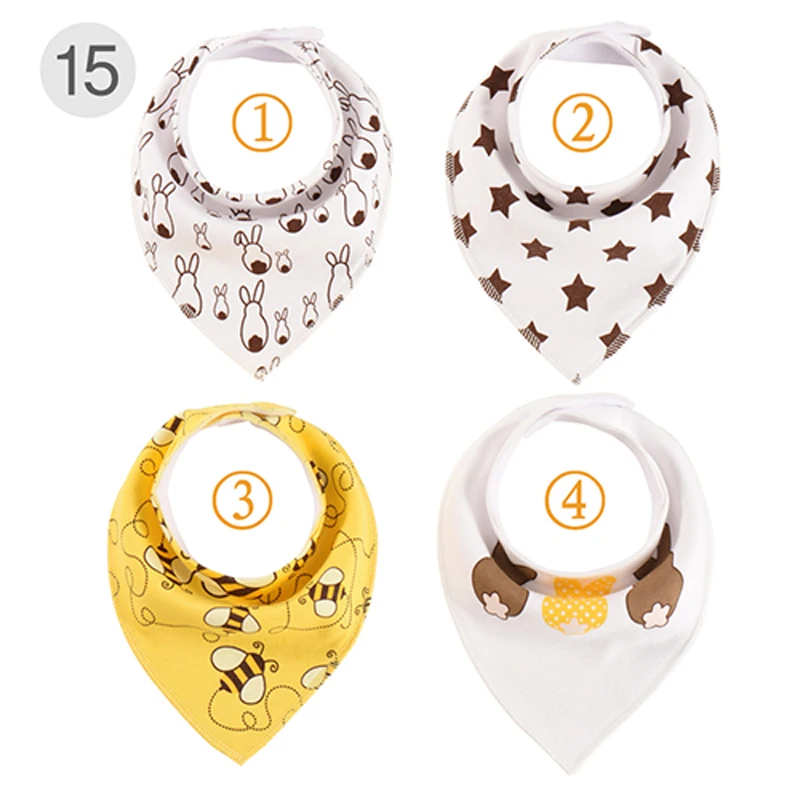 4pcs/Lot Fashion Baby Cotton Bib Newborn Infant Feeding Burp Cloths Toddler Baby Boy Scarf Girl Cartoon Saliva Towels Bandana
4pcs/Lot Fashion Baby Cotton Bib Newborn Infant Feeding Burp Cloths Toddler Baby Boy Scarf Girl Cartoon Saliva Towels Bandana