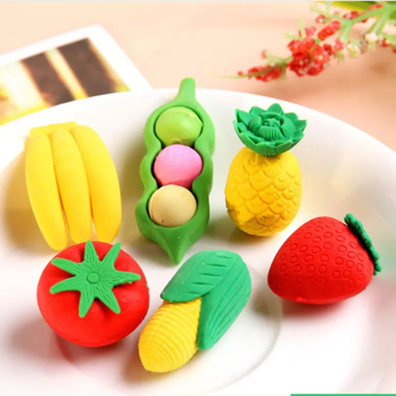 Creative Fruit 3D TRP Eraser Correction Supplies yellow Pineapple Pattern For Kids Student Office & School Supplies,4PCs
Creative Fruit 3D TRP Eraser Correction Supplies yellow Pineapple Pattern For Kids Student Office & School Supplies,4PCs