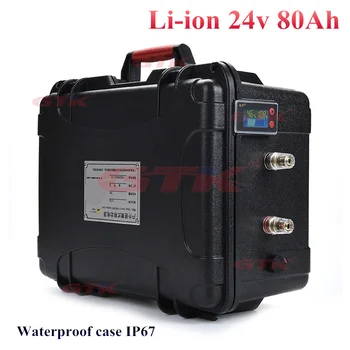 GTK waterproof 24v 80Ah lithium ion 85ah li-ion battery BMS 7S for 1500W electric motor scooter lights solar ups + 10A charger
GTK waterproof 24v 80Ah lithium ion 85ah li-ion battery BMS 7S for 1500W electric motor scooter lights solar ups + 10A charger