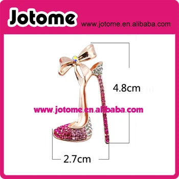 high quality wholesale korean luxury crystal high heel shoes brooch bow fashion brooch free shipping
high quality wholesale korean luxury crystal high heel shoes brooch bow fashion brooch free shipping