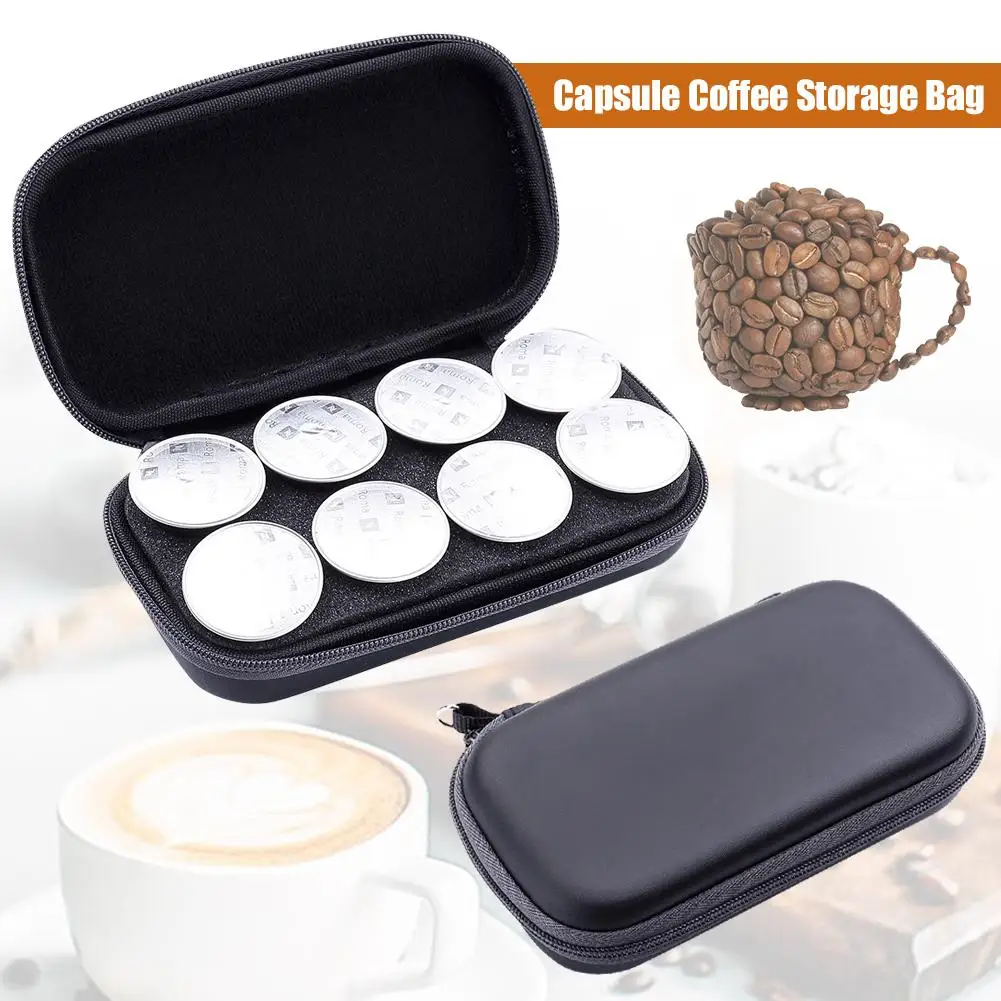 Capsule Coffee Storage Bag Accommodate 8 Pods Portable Espresso Box Nespresso Protective Carrying Case For Camping Travel
Capsule Coffee Storage Bag Accommodate 8 Pods Portable Espresso Box Nespresso Protective Carrying Case For Camping Travel