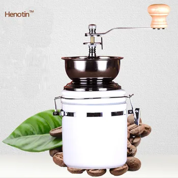 Manual Coffee Grinder Home Mini Grinds Grilled Bean Nuts White Ceramic Metal
Manual Coffee Grinder Home Mini Grinds Grilled Bean Nuts White Ceramic Metal