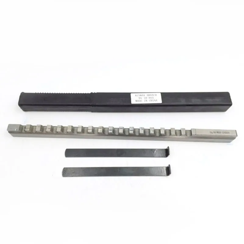 Keyway Broach Cutting Tool Metric Size 10mm D Push-Type with Shim HSS Broaching Cutting Tool for CNC Router
Keyway Broach Cutting Tool Metric Size 10mm D Push-Type with Shim HSS Broaching Cutting Tool for CNC Router