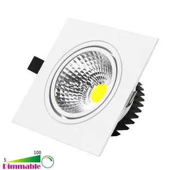 50X Square 10W 15W COB LED Ceiling Lights Dimming Recessed LED Ceiling Lighting Spotlights Downlight AC 110V-240V
50X Square 10W 15W COB LED Ceiling Lights Dimming Recessed LED Ceiling Lighting Spotlights Downlight AC 110V-240V