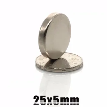 2pcs 25mm x 5mm Super Round Cylinder Neodymium Permanent Magnets 25x5 NEW Art Craft Connection free shipping 25*5
2pcs 25mm x 5mm Super Round Cylinder Neodymium Permanent Magnets 25x5 NEW Art Craft Connection free shipping 25*5
