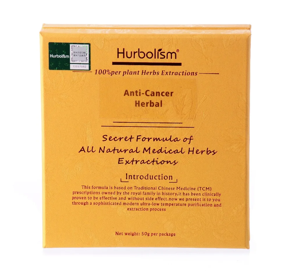 Hurbolism New update Anti Cancer TCM Herbal Medicine Powder Enhance Metabolism & Body Immune System against Carcinogenic Factors
Hurbolism New update Anti Cancer TCM Herbal Medicine Powder Enhance Metabolism & Body Immune System against Carcinogenic Factors