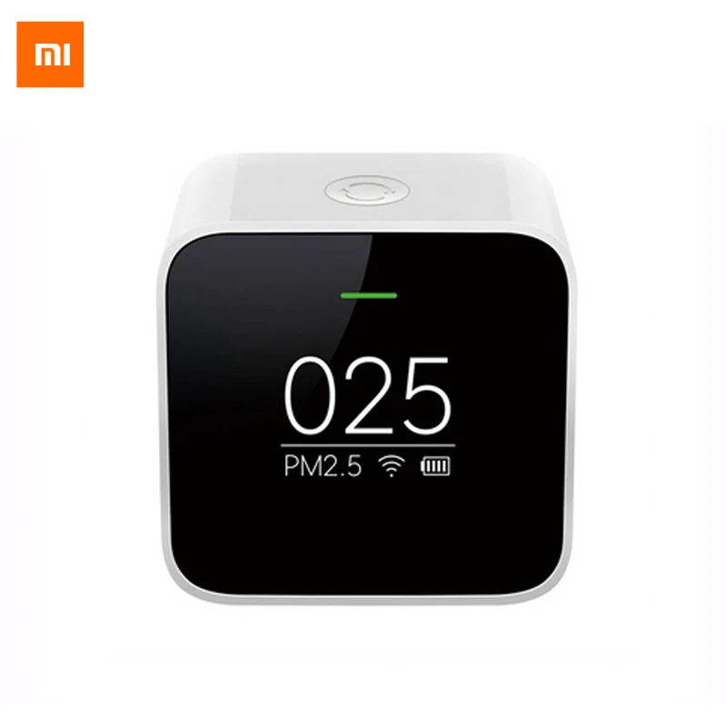 Оригинальный xiaomi PM2.5 датчик контроля качества воздуха высокоточный лазерный OLED