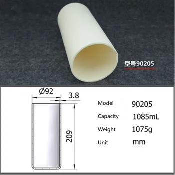 99.5% Cylindrical corundum crucible/1085ml 90205/Temperature resistance 1600 degree / sintered ceramic crucibl
99.5% Cylindrical corundum crucible/1085ml 90205/Temperature resistance 1600 degree / sintered ceramic crucibl