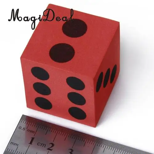 12Pcs/Set Soft Foam 6 Side Dices Maths Dice for Kids Children Learning Playing Games Classroom Teaching Aids Novelty Toys