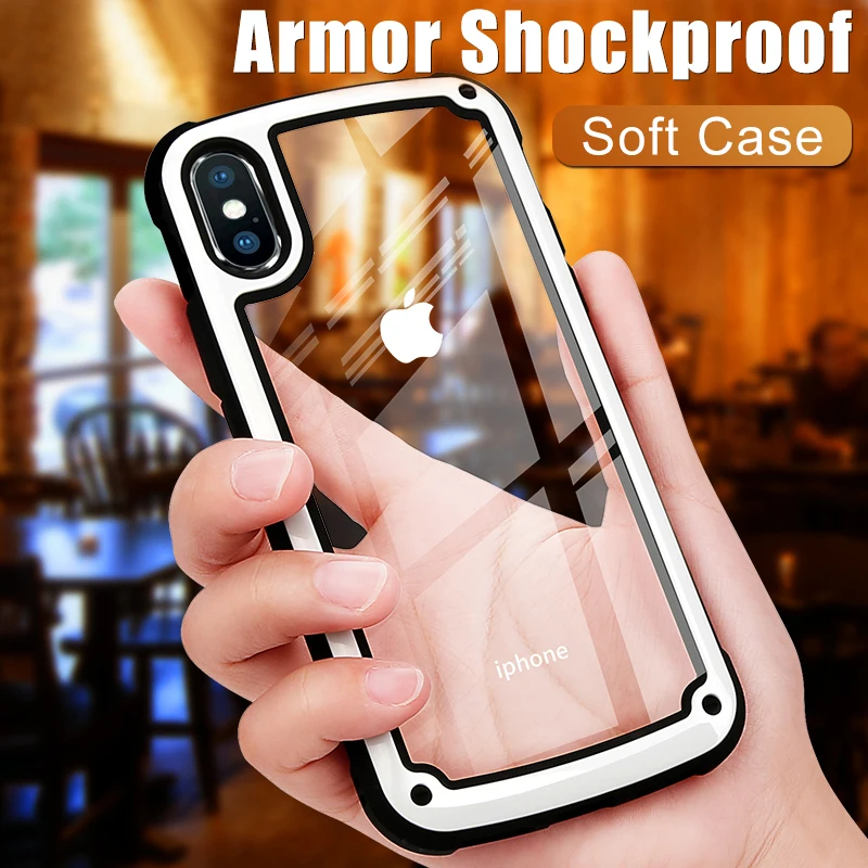 Luxury Armor Shockproof Soft Case For iphone 7 8 6 6s PLus Phone Cover On The For iphone X XR XS Max Silicone TPU Bumper Case
Luxury Armor Shockproof Soft Case For iphone 7 8 6 6s PLus Phone Cover On The For iphone X XR XS Max Silicone TPU Bumper Case