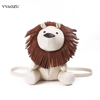 Animal Funny Design 3D Lion Backpack Cartoon White Black Women Girl Mini Daypack Knapsack Mochilas Feminina Gift for Kids
Animal Funny Design 3D Lion Backpack Cartoon White Black Women Girl Mini Daypack Knapsack Mochilas Feminina Gift for Kids