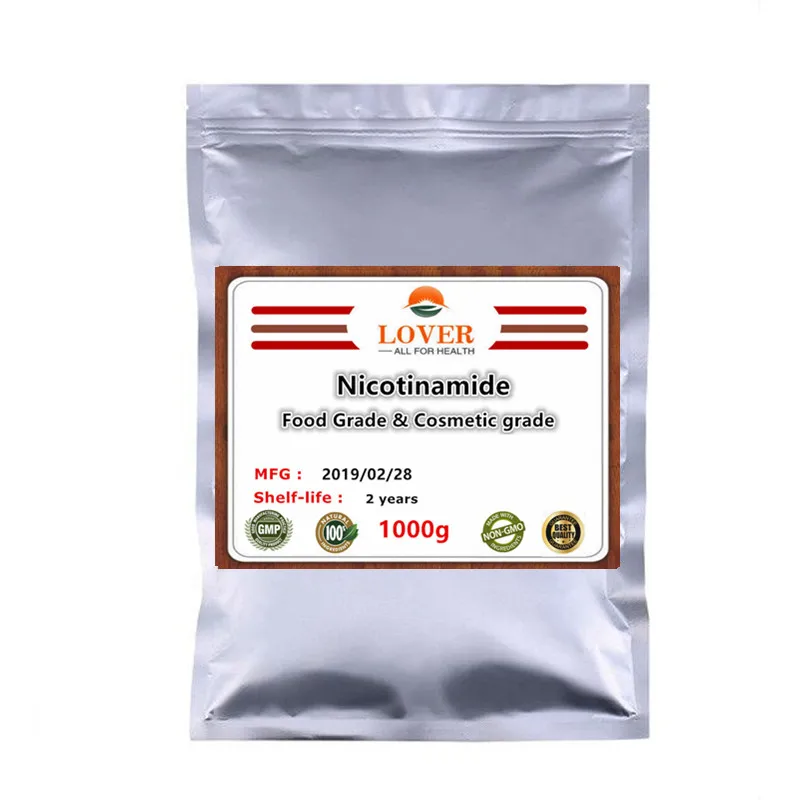 1000g Food grade Nicotinamide powder,3-Pyridinecarboxamide,niacinamide,niacin amide powder for antiaging,cosmetic effect
1000g Food grade Nicotinamide powder,3-Pyridinecarboxamide,niacinamide,niacin amide powder for antiaging,cosmetic effect