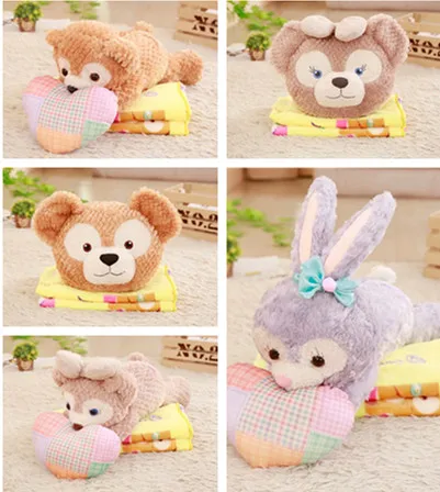 plush toy soft duffy bear StellaLou blanket Pillow birthday Christmas gift blue afternoon nap travel afternoon nap blanke
plush toy soft duffy bear StellaLou blanket Pillow birthday Christmas gift blue afternoon nap travel afternoon nap blanke