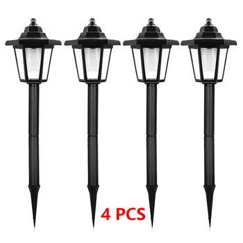 4 Pcs Led Garden Lamp Solar Powered Hexagonal Pathway Night Light Ip65 Waterproof Outdoor For Garden Landscape Yard Patio
4 Pcs Led Garden Lamp Solar Powered Hexagonal Pathway Night Light Ip65 Waterproof Outdoor For Garden Landscape Yard Patio
