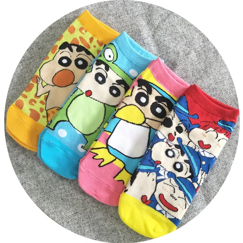 Anime Crayon Shinchan Cos socks Classic cute comics Calcetines Spring summer happy funny calzini cotone calcetines cortos 2018
Anime Crayon Shinchan Cos socks Classic cute comics Calcetines Spring summer happy funny calzini cotone calcetines cortos 2018