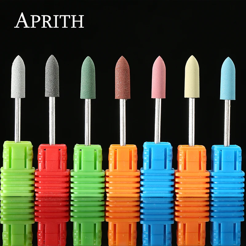 APRITH 7 Colors Silicone Polisher Grinders Nail Drill Bit for Electric Manicure Machine Smoothing Intial Polishing Nail Tools
APRITH 7 Colors Silicone Polisher Grinders Nail Drill Bit for Electric Manicure Machine Smoothing Intial Polishing Nail Tools