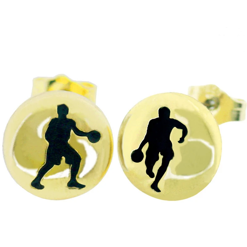 Christmas Basketball Stud Earrings Hand Made Personalized Anti Allergy Brincos For Women Men's Sports Jewelry Boucle D'oreille
Christmas Basketball Stud Earrings Hand Made Personalized Anti Allergy Brincos For Women Men's Sports Jewelry Boucle D'oreille