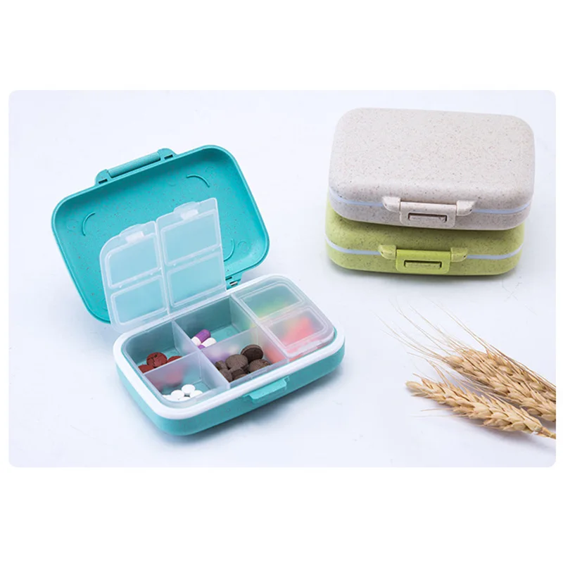 Mini Pill Box 6 Grid Vitamin Medicine Container Plastic Portable Pill Cases Spillter Box travel small medicine kit
Mini Pill Box 6 Grid Vitamin Medicine Container Plastic Portable Pill Cases Spillter Box travel small medicine kit