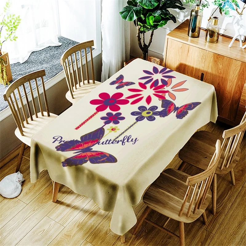 Colorful Flower Tablecloth Creative Simple Pattern for Children Polyester Comfortable Waterproof Table Cloth Cover for Home
Colorful Flower Tablecloth Creative Simple Pattern for Children Polyester Comfortable Waterproof Table Cloth Cover for Home