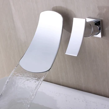 Free ship Modern Bathroom Chrome Wall-Mounted Single Handle Waterfall Bath Sink Faucet Mixer tap
Free ship Modern Bathroom Chrome Wall-Mounted Single Handle Waterfall Bath Sink Faucet Mixer tap