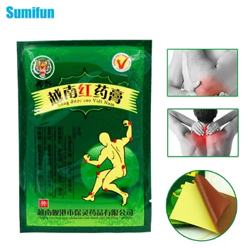 64Pcs Vietnam Red Tiger Balm Back Body patches Relaxation Herbal Plaster Pain Relief Patch Medical Plaster Ointment JointsD0629
64Pcs Vietnam Red Tiger Balm Back Body patches Relaxation Herbal Plaster Pain Relief Patch Medical Plaster Ointment JointsD0629