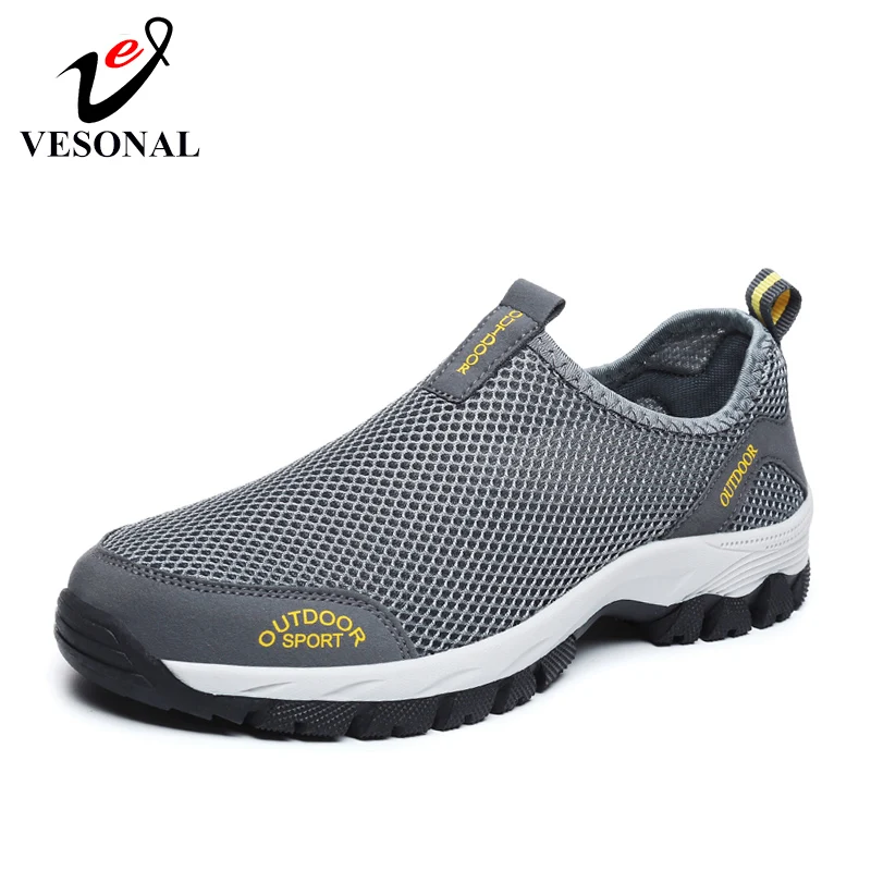 VESONAL 2019 Summer Breathable Mesh Men Shoes Loafers Slip-On Lightweight Casual Comfortable Walking Male Sneakers Footwear 8068
VESONAL 2019 Summer Breathable Mesh Men Shoes Loafers Slip-On Lightweight Casual Comfortable Walking Male Sneakers Footwear 8068