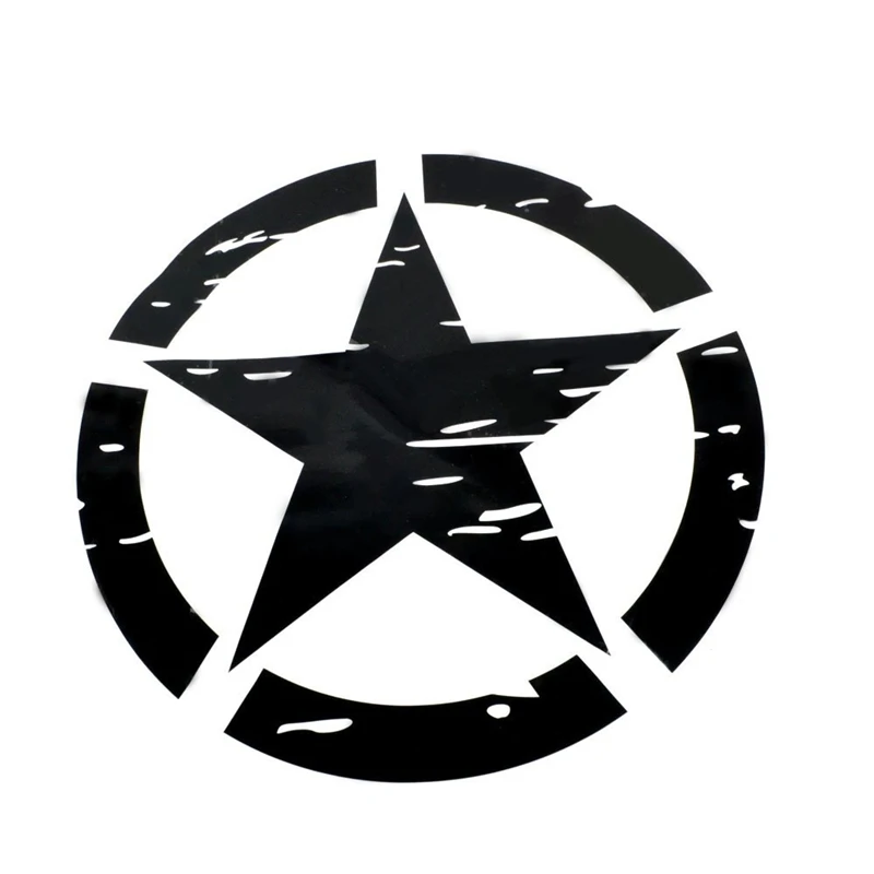2Pcs/Set Black Five-pointed Star Shape Decal Sticker For Car Truck Ford F150 Jeep Wrangler Free Shipping
2Pcs/Set Black Five-pointed Star Shape Decal Sticker For Car Truck Ford F150 Jeep Wrangler Free Shipping