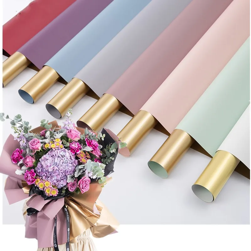 Flower Gift Wrapping Paper Double-sided Color Painting Florist Bouquet Decoration Korean style Gift Packaging Paper
Flower Gift Wrapping Paper Double-sided Color Painting Florist Bouquet Decoration Korean style Gift Packaging Paper