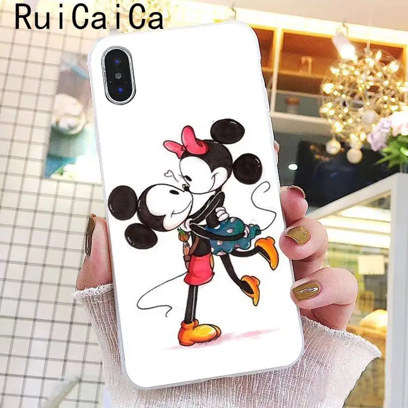 Kissing Lovers Mickey Minnie Mouse