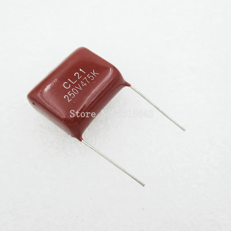 10PCS/Lot 475 4.7uF 250V CBB Polypropylene Film Capacitor Pitch 27mm 475 4.7uF 250V NEW
10PCS/Lot 475 4.7uF 250V CBB Polypropylene Film Capacitor Pitch 27mm 475 4.7uF 250V NEW
