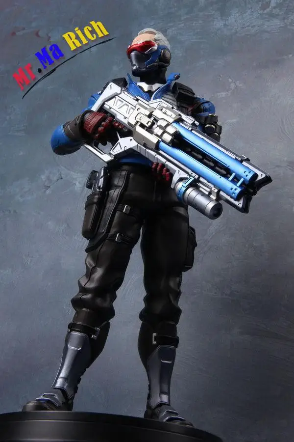 OW Soldier 76 ПВХ фигурка игрушечная Статуэтка 11 & #034 2 е поколение|soldier 76|figurines toystoys toys |