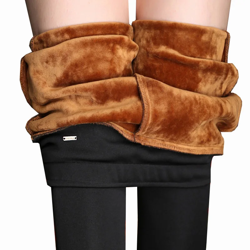 2018 Women's Casual Pants Autumn Winter Plus Thick Velvet Warm Leggings Elastic High Waist Pants Big Yards Slim Female Trousers
2018 Women's Casual Pants Autumn Winter Plus Thick Velvet Warm Leggings Elastic High Waist Pants Big Yards Slim Female Trousers