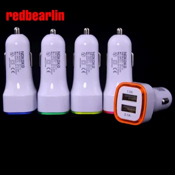 Redbearlin 1000pcs LED Light Car Charger Adapter Dual USB Port 3.1A Universal For iphone 5 6 For iPad for Samsung s3 s4 s5 htc
Redbearlin 1000pcs LED Light Car Charger Adapter Dual USB Port 3.1A Universal For iphone 5 6 For iPad for Samsung s3 s4 s5 htc