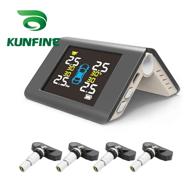 Smart Car TPMS Tyre Pressure Monitoring System Solar Energy TPMS Digital LCD Display Auto Security Alarm Systems
Smart Car TPMS Tyre Pressure Monitoring System Solar Energy TPMS Digital LCD Display Auto Security Alarm Systems