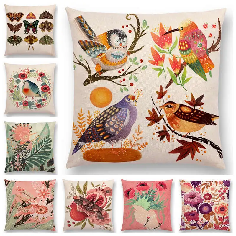 Colorful butterfly Cushion Cover Pink Bouquet Spring Cock Cute Owl Sweet Home Watercolor Sofa Pillow Case
Colorful butterfly Cushion Cover Pink Bouquet Spring Cock Cute Owl Sweet Home Watercolor Sofa Pillow Case