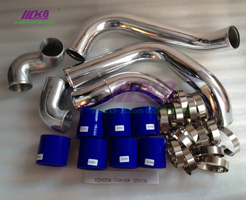 K8 FRONT MOUNT TURBO INTERCOOLER Pipe KIT FOR TOYOTA CHASER CRESTA MARK II JZX100/90
K8 FRONT MOUNT TURBO INTERCOOLER Pipe KIT FOR TOYOTA CHASER CRESTA MARK II JZX100/90
