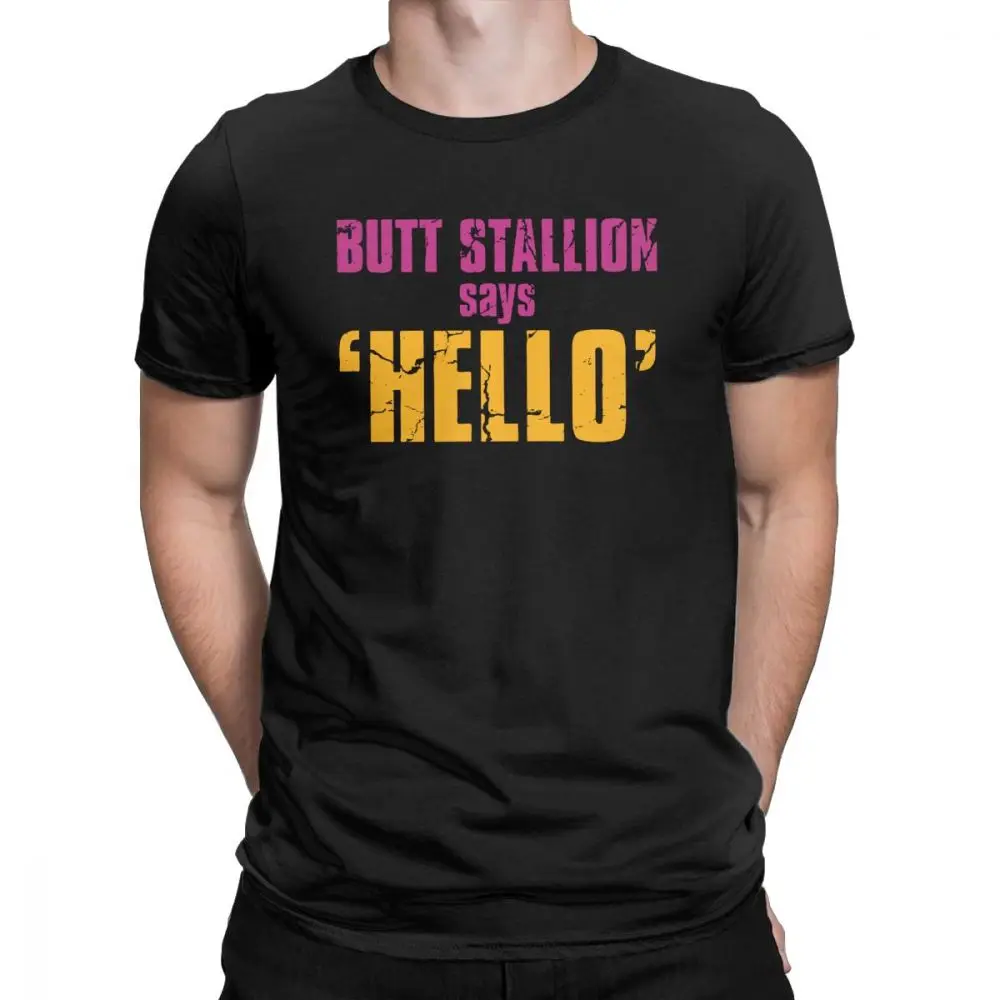 Borderlands 2 Butt Stallion Says Hello Men's T Shirt Cotton Clothing Hipster Short Sleeve Crew Neck Tees Plus Size T-Shirt
Borderlands 2 Butt Stallion Says Hello Men's T Shirt Cotton Clothing Hipster Short Sleeve Crew Neck Tees Plus Size T-Shirt