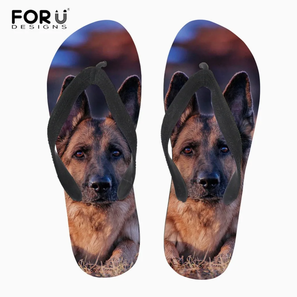 FORUDESIGNS Summer Men Flip Flops Cool German Shepherd Prints Outside Casual Shoes Male Non-slip Home Slippers Beach Flip Flops
FORUDESIGNS Summer Men Flip Flops Cool German Shepherd Prints Outside Casual Shoes Male Non-slip Home Slippers Beach Flip Flops