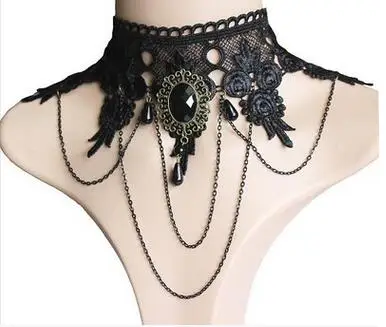 black lace choker necklace women collares fashion jewelry bijoux colier femme 2016 chokers steampunk collares vintage ras de cou
black lace choker necklace women collares fashion jewelry bijoux colier femme 2016 chokers steampunk collares vintage ras de cou