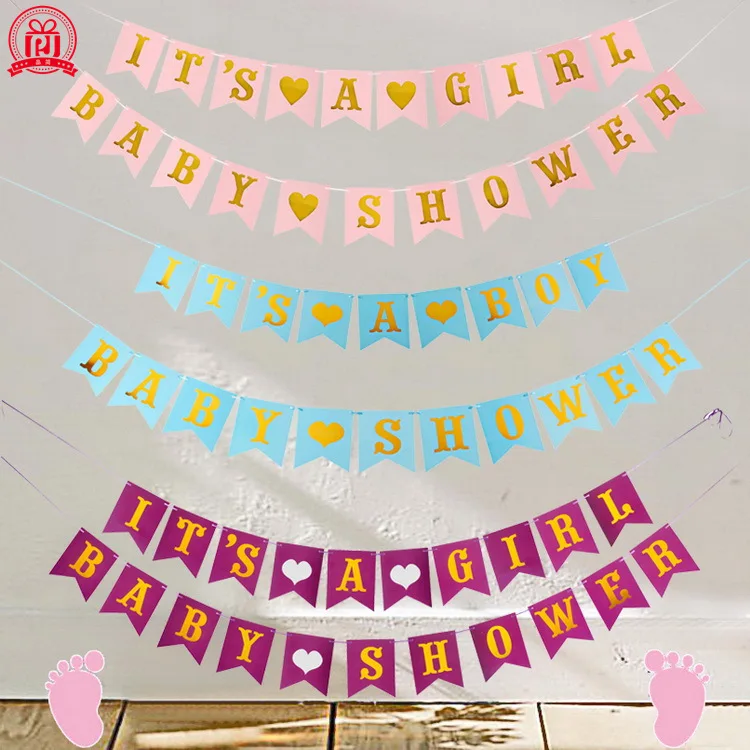 Hot Sales 3M Party Letters Flags Baby Shower Party Banners Flags pink blue confetti Party Decoration Supplies
Hot Sales 3M Party Letters Flags Baby Shower Party Banners Flags pink blue confetti Party Decoration Supplies
