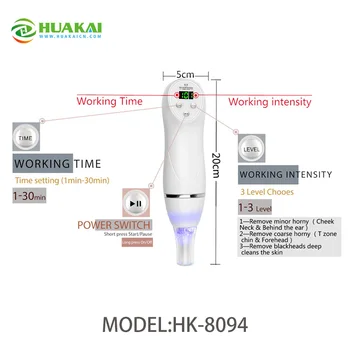 Home Beauty Parlour Dispel Black Head Acne Machine Electric Cleanser Shrink Pores Face Clean Skin Rejuvenation Equipment
Home Beauty Parlour Dispel Black Head Acne Machine Electric Cleanser Shrink Pores Face Clean Skin Rejuvenation Equipment